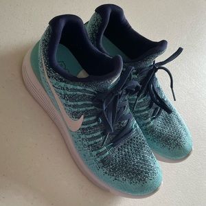 Nike Run Easy 2016 Blue Sneakers Size 8.5 8 1/2